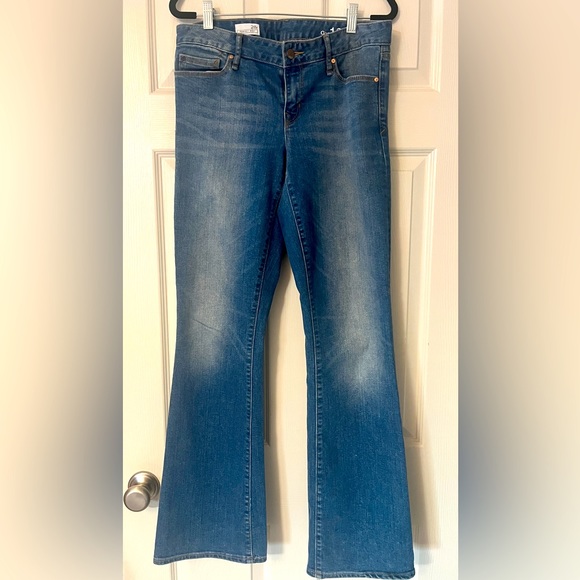 1969 Gap 🌺 Women’s Perfect Boot Jeans dark SZ: 28 Light - Picture 1 of 7